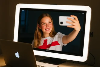 Oplæringen af macOS tilføjer ringlyseffekt til MacBook under videoopkald