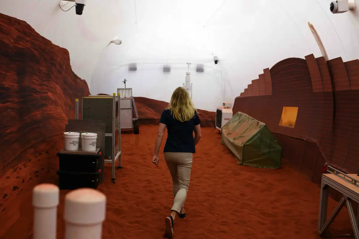 NASA-volontørerne har levet på Mars i et måned
