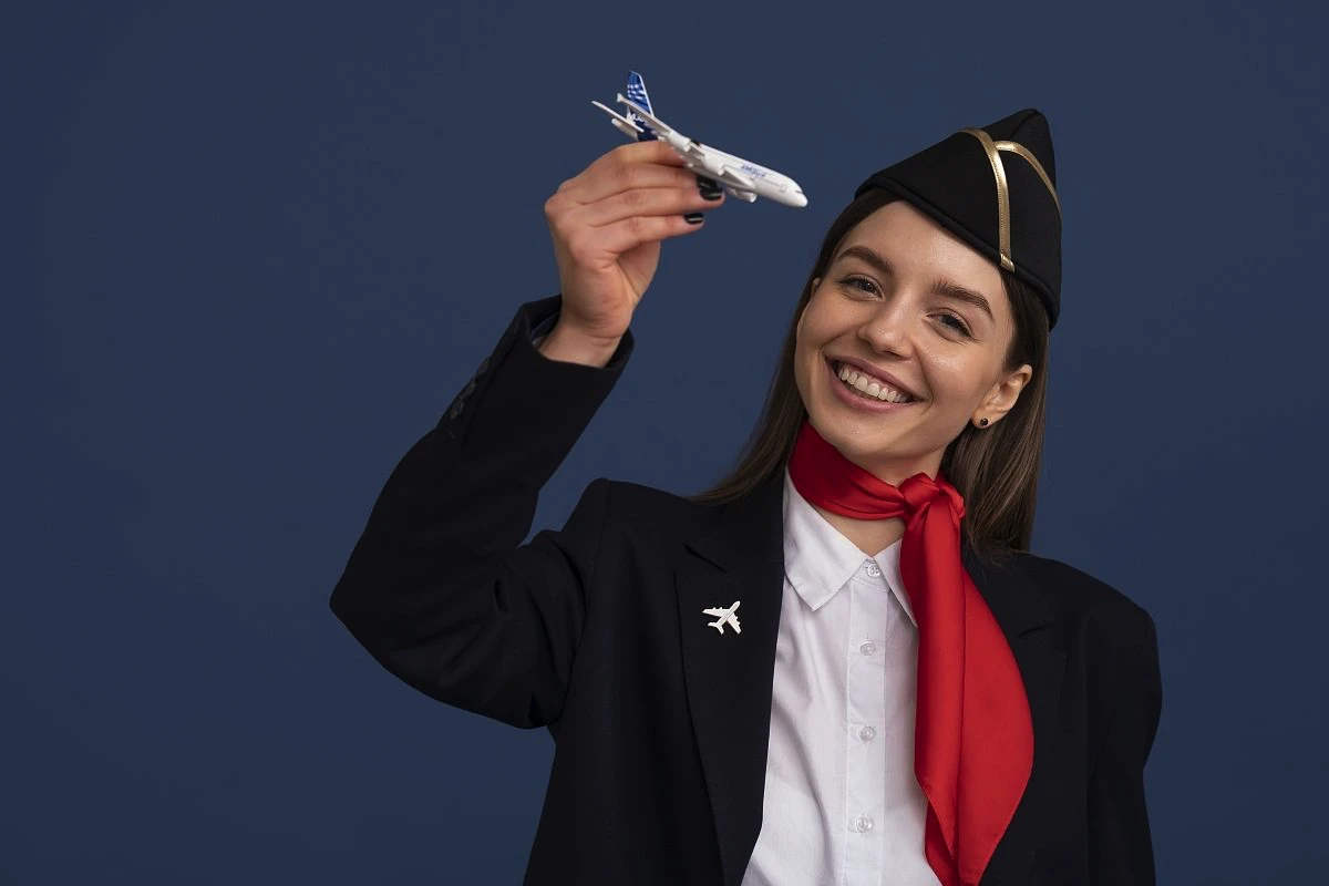 Hvorfor står stewardesser med hænderne bag på ryggen, når du træder ind på flyet? – Det er ikke bare høflighed!