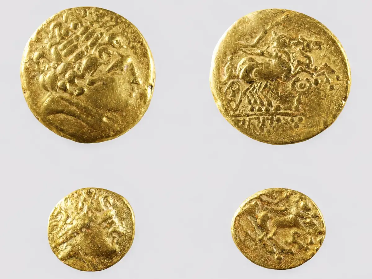 2000 år gamle keltiske guldmønter fundet i schweizisk mose: En gave til guderne?