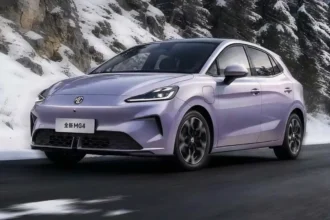 Verdens første serieproducerede elbil med halvfast batteri: MG4 Anxin Edition