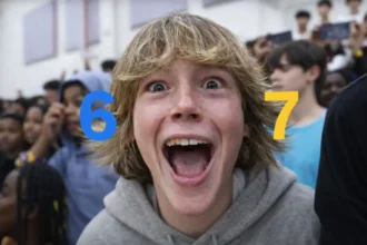 Hvad betyder det virale børnememe "6-7" – og skal forældre bekymre sig?
