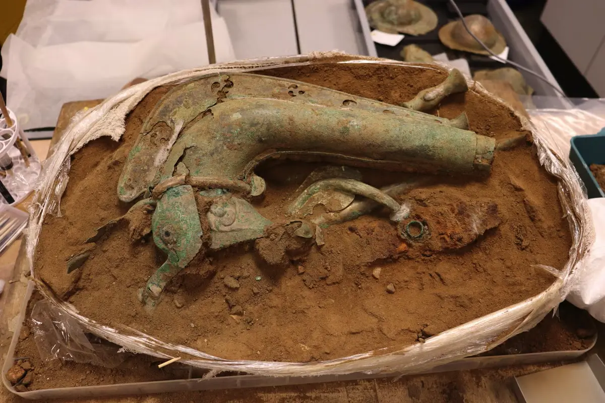 Arkæologer finder usædvanlig krigstrompet fra jernalderen i England