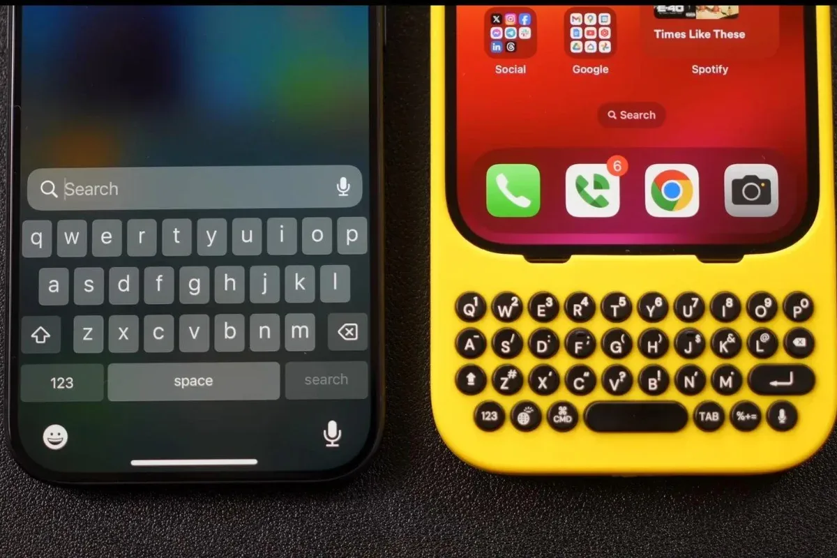 Clicks Communicator: Kun beskeder, fysisk tastatur, microSD, 3,5 mm og intet andet