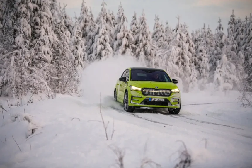 Skoda Enyaq mod hårde frost – hvordan klarer den sig i kulden?