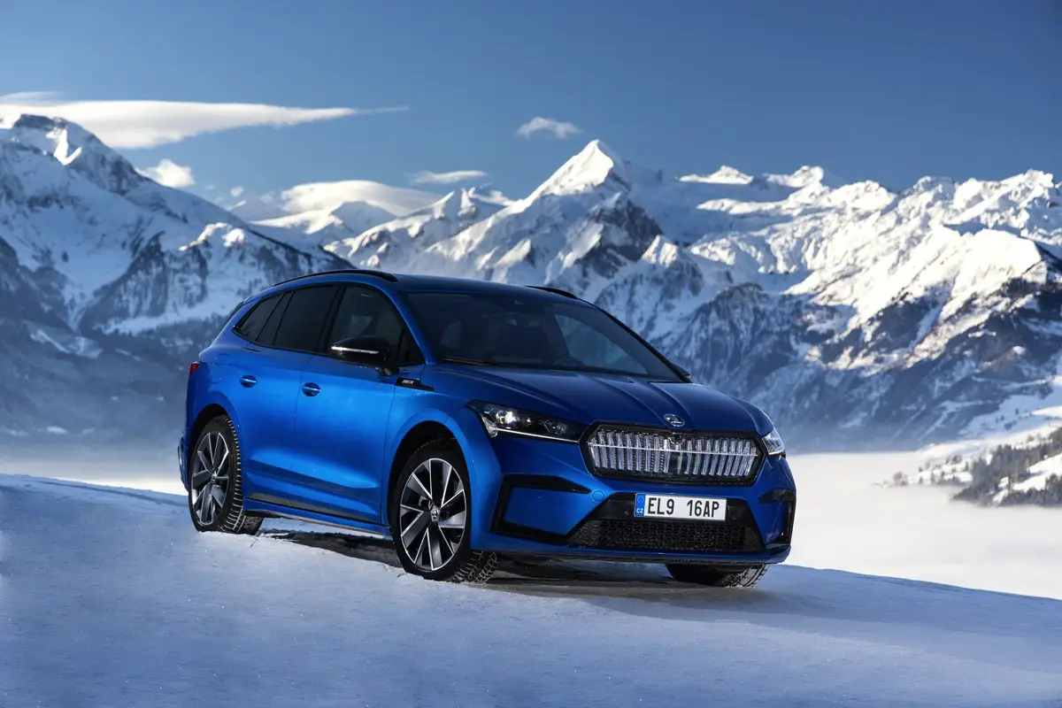 Skoda Enyaq mod hårde frost – hvordan klarer den sig i kulden?