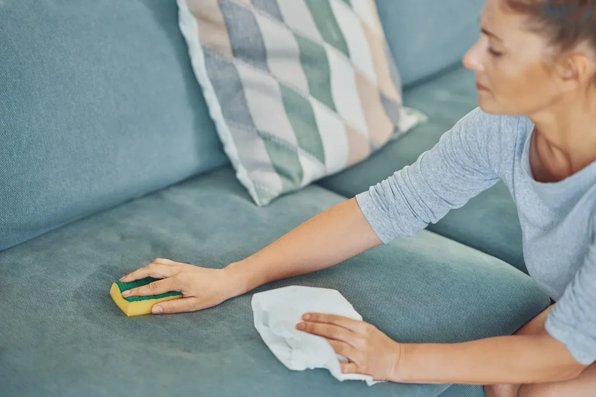 Sådan rengør du sofa derhjemme: fjern pletter, snavs og lugt nemt