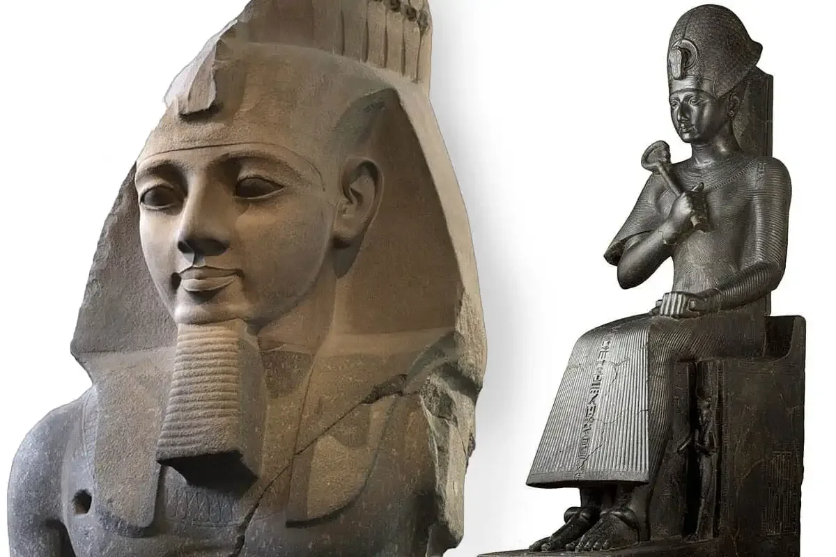 Faraonen, der nævnes i Bibelen: Statue af Ramses II fundet i Nilens delta