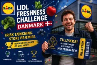 Lidl Freshness Challenge: Sådan vinder du billetter til EM og får rabatter