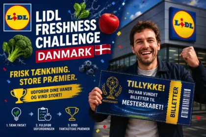 Lidl Freshness Challenge: Sådan vinder du billetter til EM og får rabatter