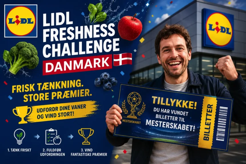 Lidl Freshness Challenge: Sådan vinder du billetter til EM og får rabatter
