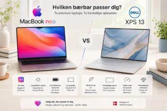 Dell XPS 13 (2026) – tyndere, lettere og billigere end MacBook Neo