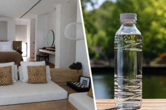 Hvorfor du bør rulle en vandflaske under sengen på hotellet 