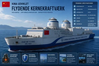Flydende atomkraft: Kinas nye kæmpeø kan ændre alt for skibsfarten