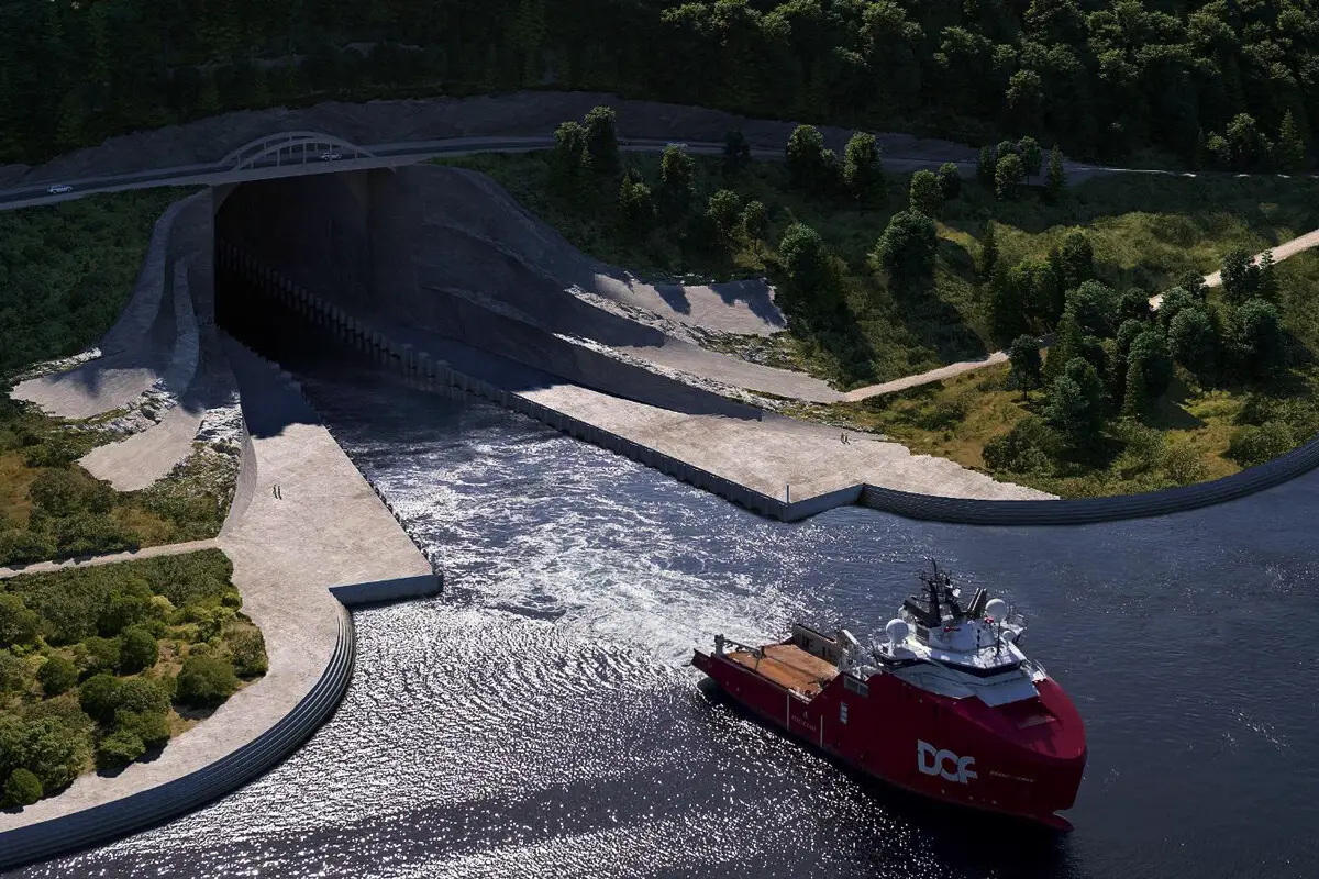 Norge bygger verdens første skibstunnel: Stad Skipstunnel er på vej