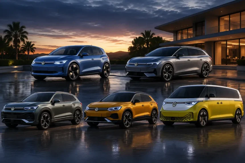 Volkswagen lancerer 10 nye modeller i 2026 (Fotos)