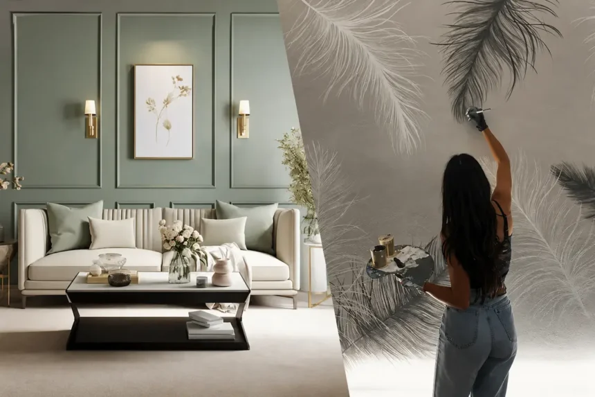 Sådan gør designerne tomme vægge fede: 7 tricks