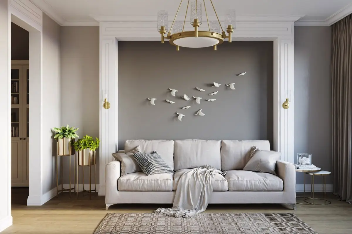 Sådan gør designerne tomme vægge fede: 7 tricks