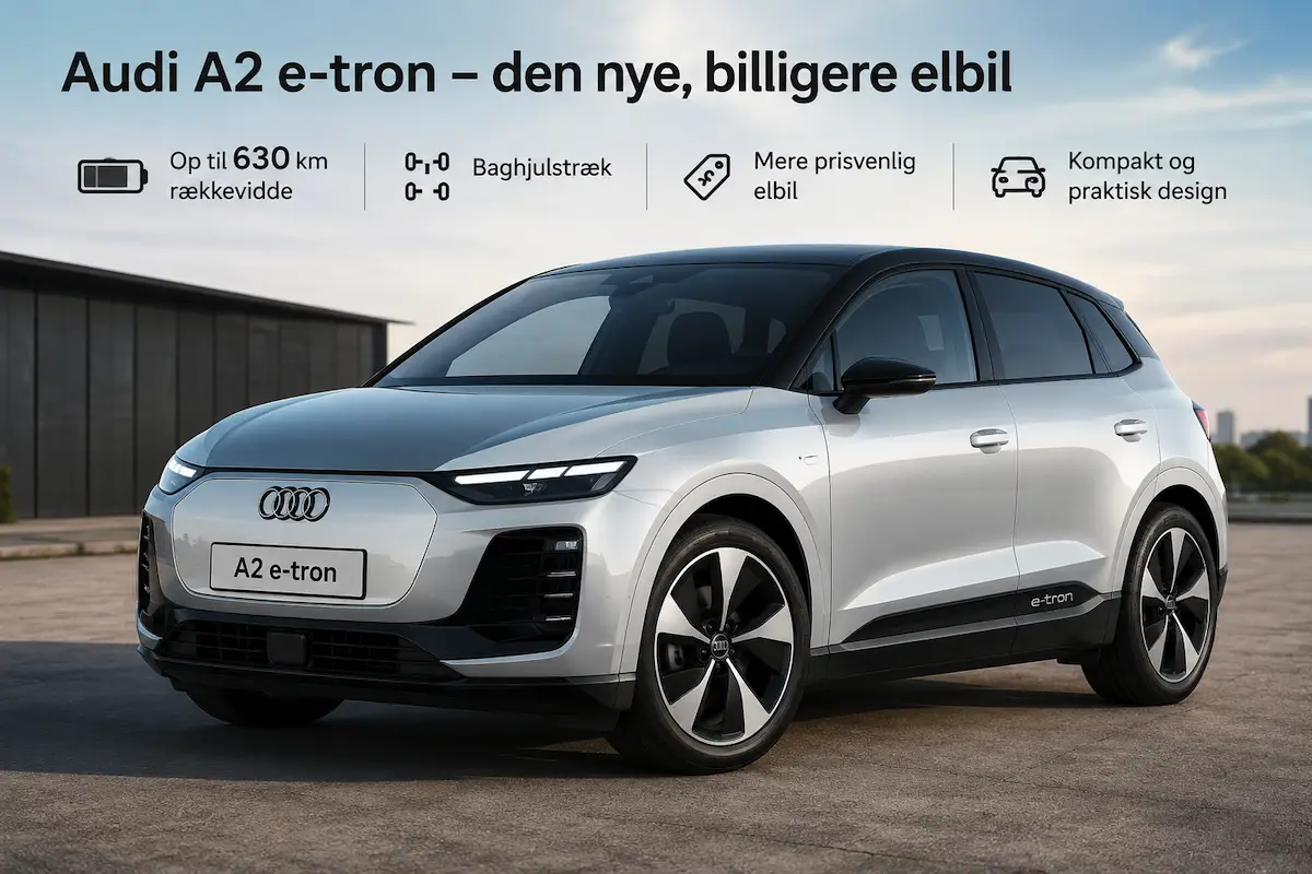 Audi lancerer seks nye modeller i starten af 2027