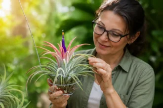Tillandsia – den luftige plante, der vokser uden jord og potte