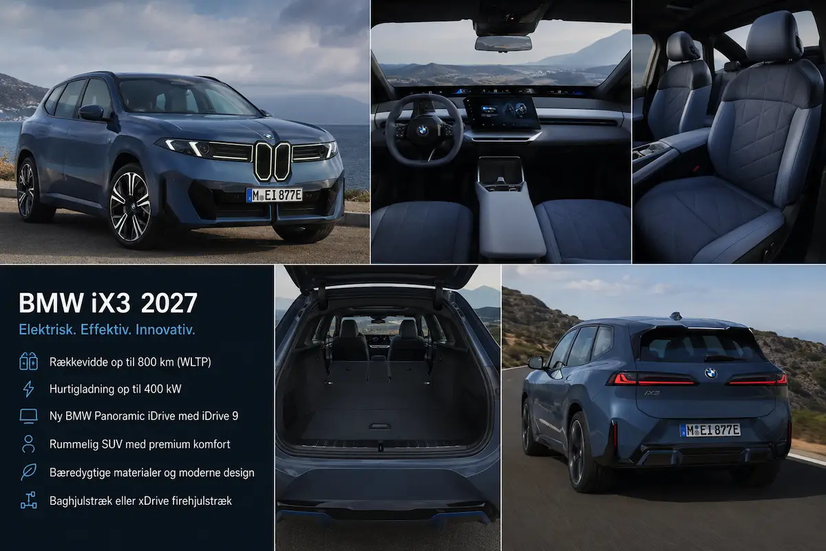 BMW lancerer 7 nye modeller i begyndelsen af 2027