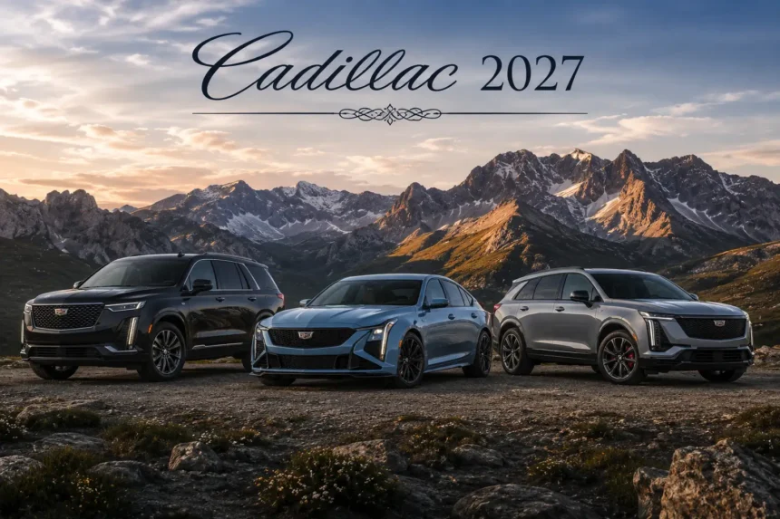 Cadillac ændrer kurs: Tre nye benzinmodeller kommer fra 2027