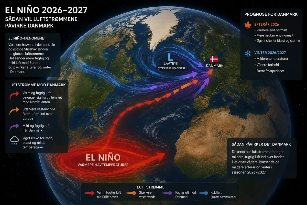 Forskere advarer: El Niño kan give et usædvanligt efterår