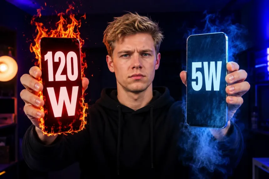Skader hurtig opladning telefonens batteri? Forskere giver svaret