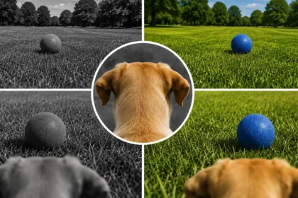 Hunde ser ikke verden sort-hvid