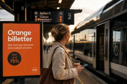Orange-billetter: Sådan rejser du med tog i Danmark til en brøkdel af prisen