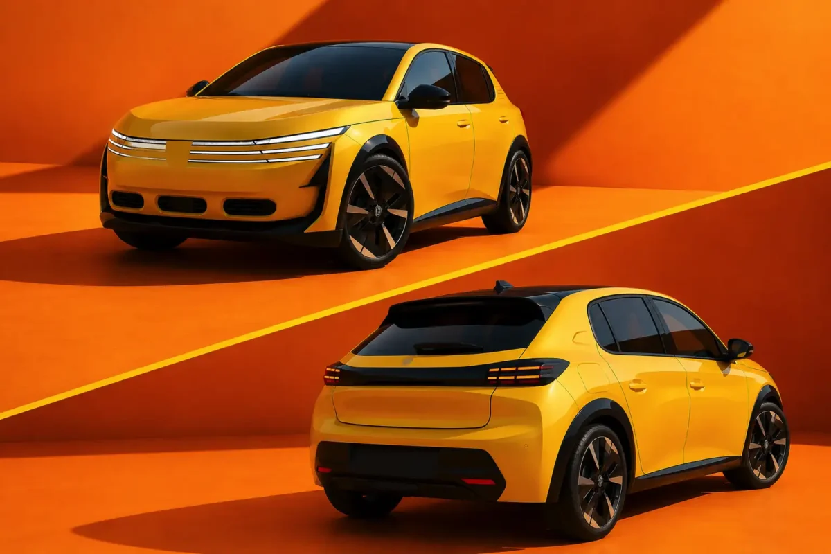 Nye Peugeot e-208 afsløret: Solceller på taget og et rat, der ændrer alt