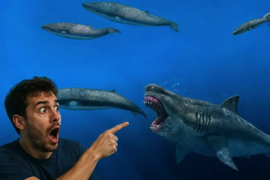 Ikke 18, men 24 meter: Megalodon viste sig at være et endnu større uhyre