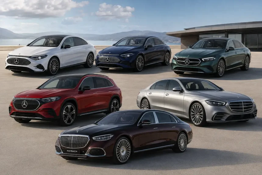 Mercedes ændrer alt i 2027: Her er de 5 nye modeller til Danmark