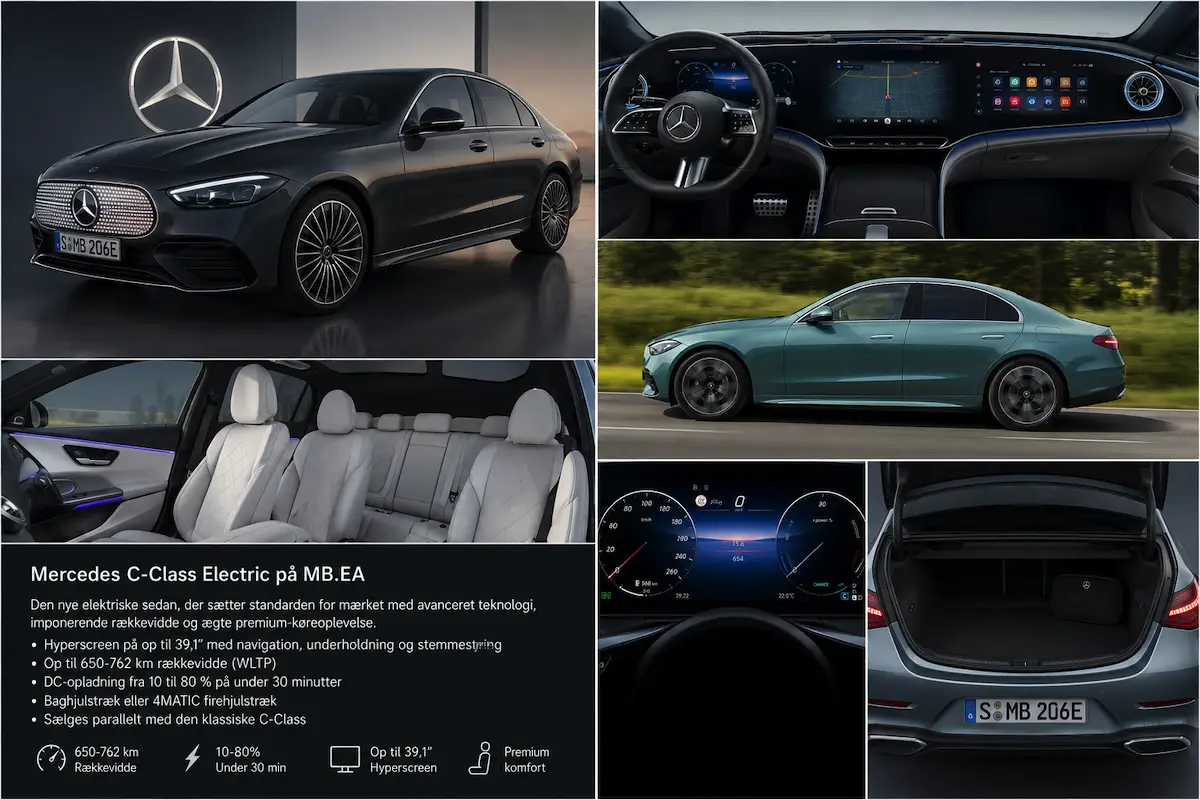 Mercedes ændrer alt i 2027: Her er de 5 nye modeller til Danmark