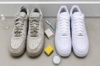 Hvide sneakers bliver som nye igen