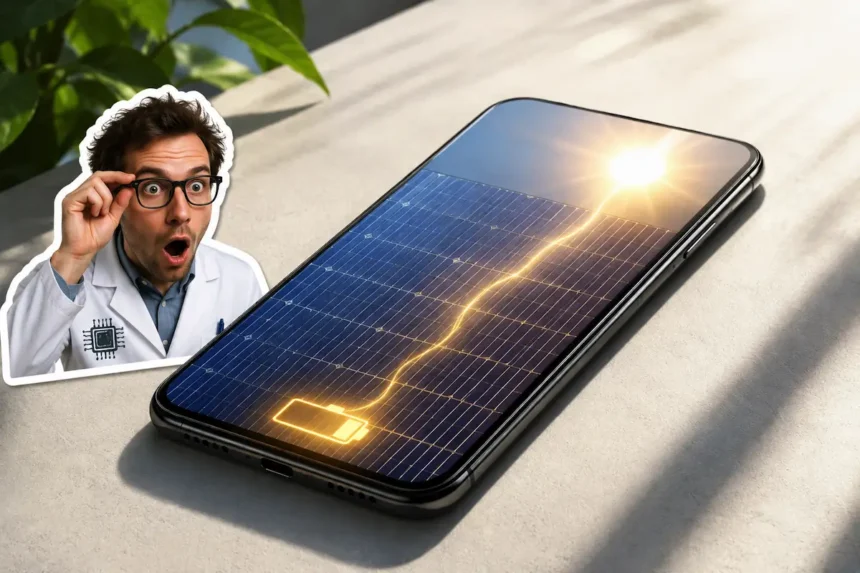 Smartphones kan snart oplade sig selv