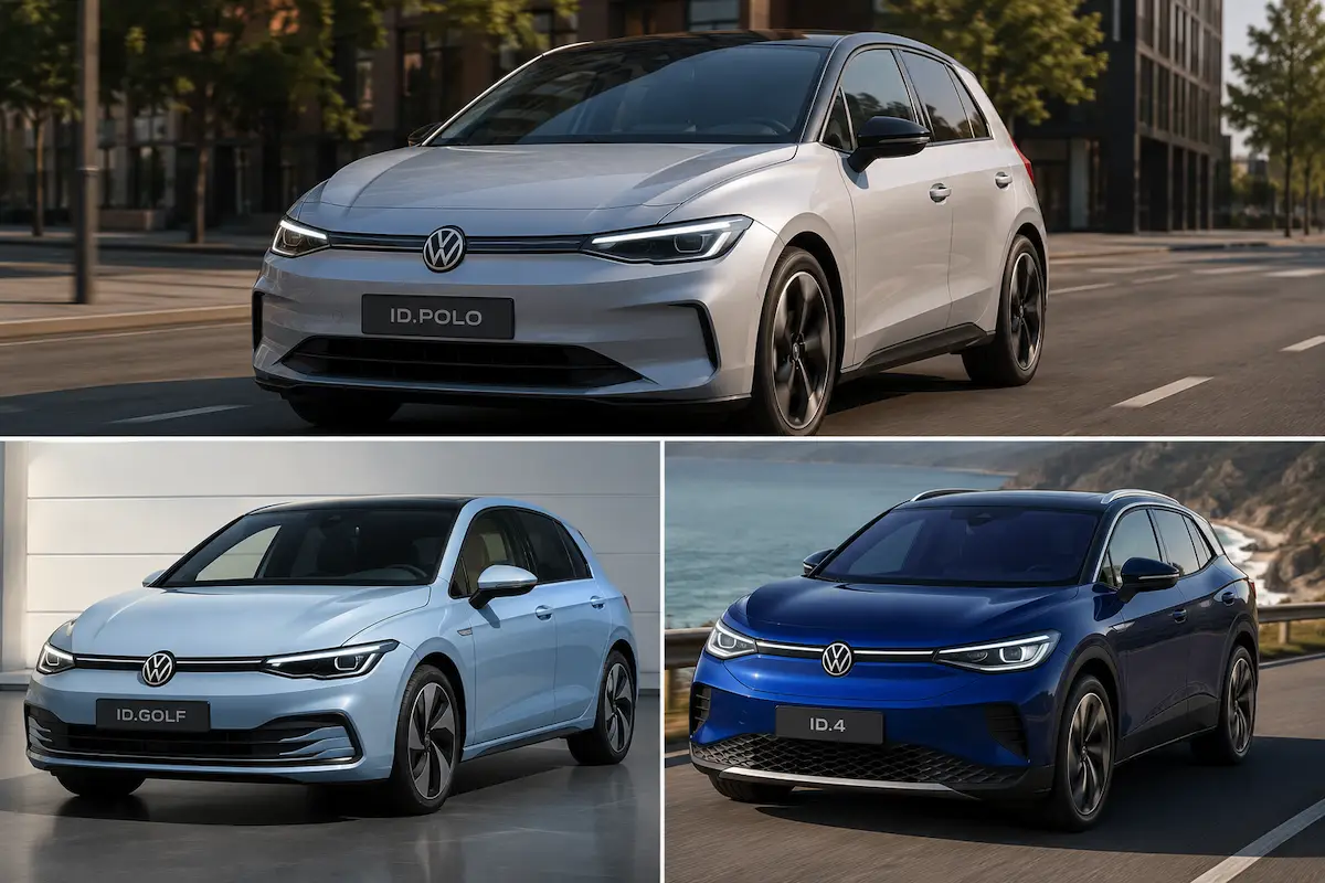 Volkswagen lancerer 3 nye modeller i begyndelsen af 2027