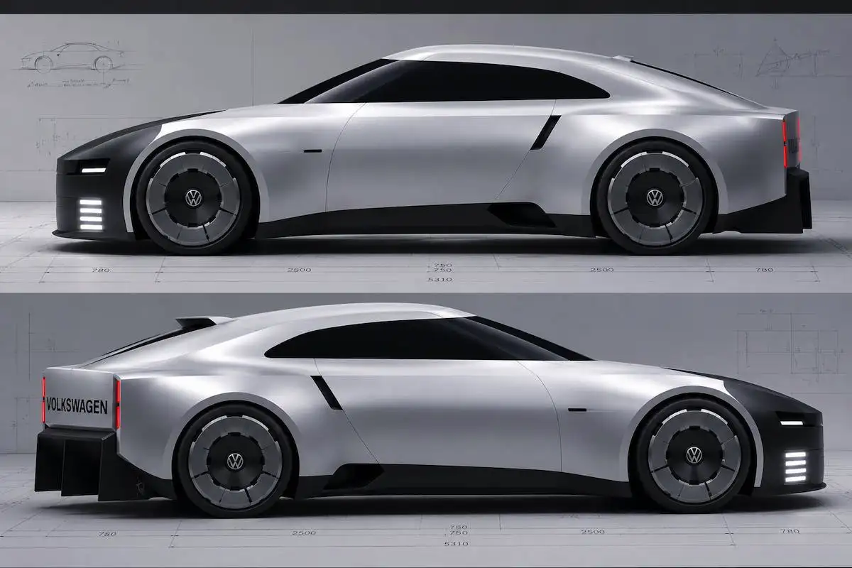 Volkswagen studerende designede en vild superbils koncept (Fotos)
