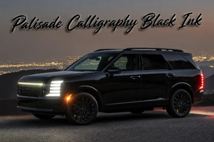 Hyundai har præsenteret den nye, helt sorte Palisade Calligraphy Black Ink