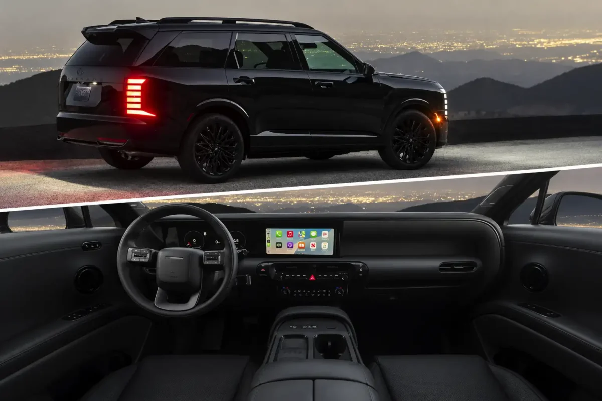 Hyundai har præsenteret den nye, helt sorte Palisade Calligraphy Black Ink