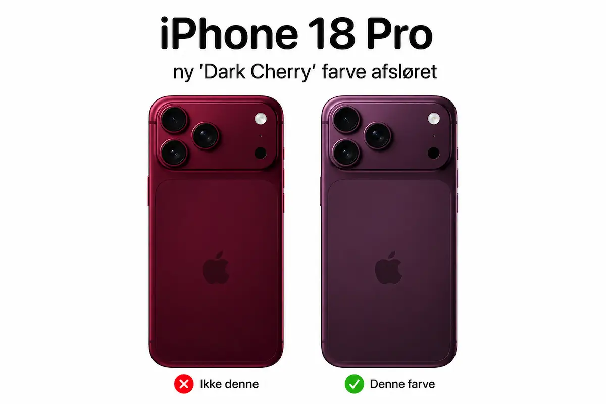 Ny iPhone 18 kommer om en måned: Her er ændringerne i design og funktioner