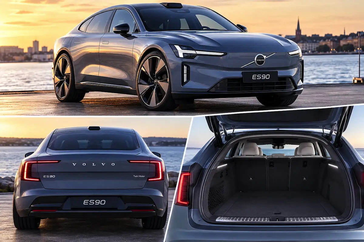 Volvo ES90 2027: 706 km rækkevidde og opladning på kun 20 minutter