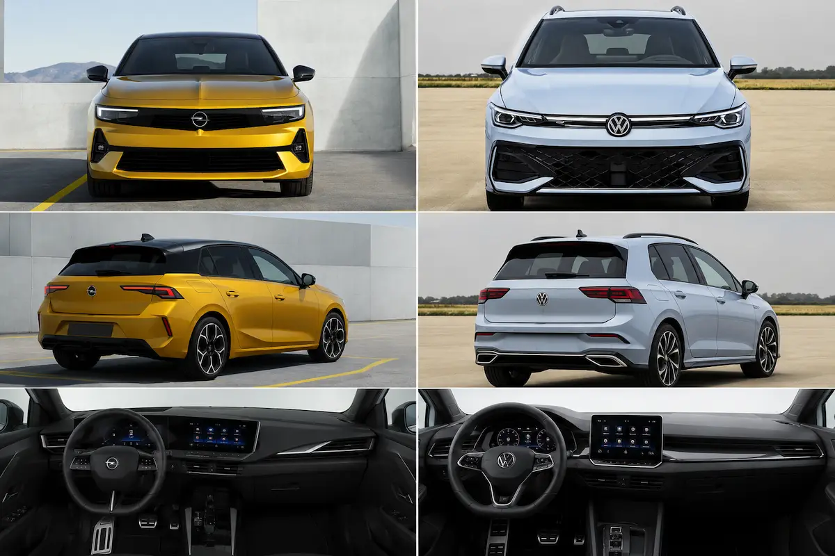 Opel Astra eller VW Golf: Her vinder den populære kompaktbil-duel
