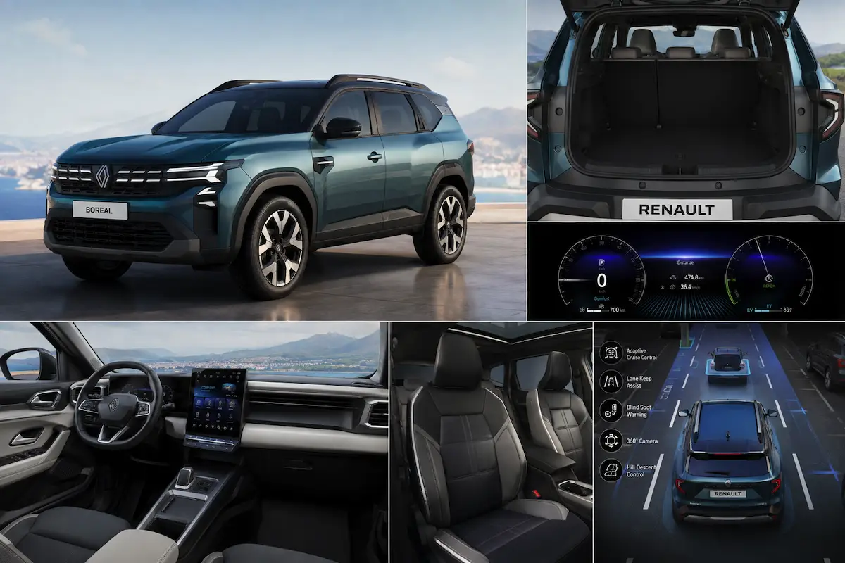 Renault viser 2 nye modeller: En billig elbil og en stor SUV (foto)