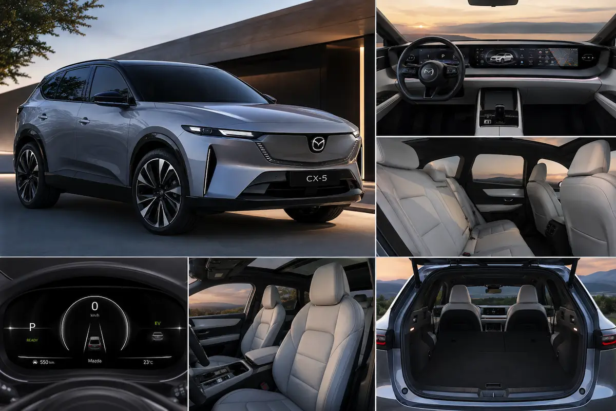 Mazda lancerer 3 nye modeller i 2027: Ny CX-5 står i centrum (foto)