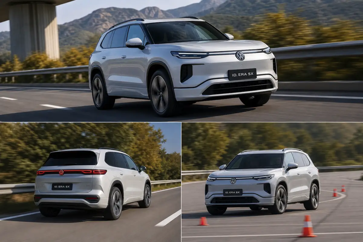 Volkswagen ID. Era 5X kommer i november med Xpeng-teknologi