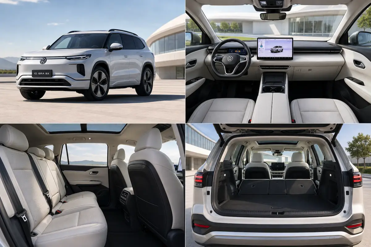 Volkswagen ID. Era 5X kommer i november med Xpeng-teknologi