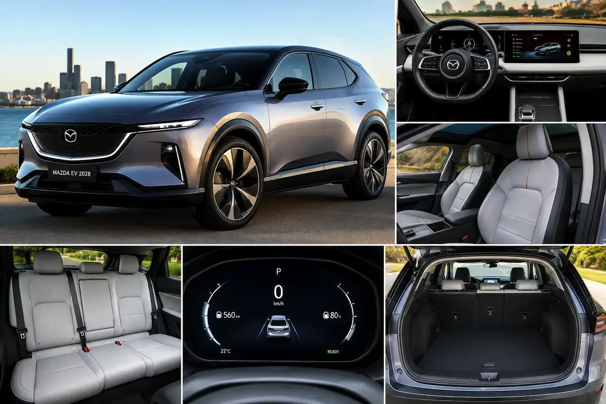 Mazda lancerer 3 nye modeller i 2027: Ny CX-5 står i centrum (foto)