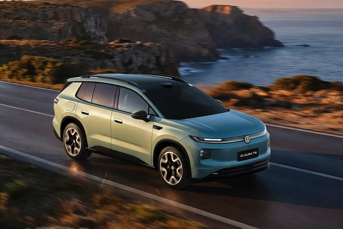 Volkswagen ID.Aura T6: Ny el-SUV kan få over 600 km rækkevidde