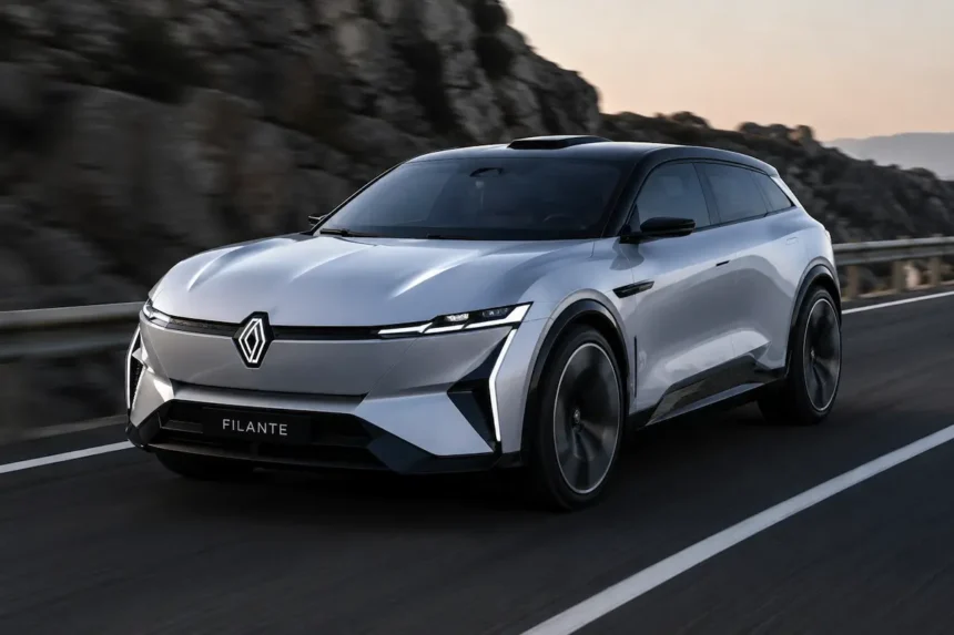 Renault Filante: Sådan kan fremtidens luksusbil se ud
